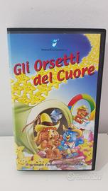 GLI ORSETTI DEL CUORE VHS VINTAGE CARTONI ANIMATI