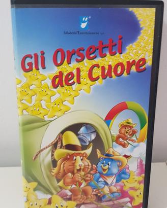 GLI ORSETTI DEL CUORE VHS VINTAGE CARTONI ANIMATI