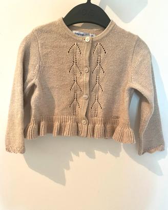 Coprispalle Mayoral Oro e lurex 12 mesi -> 80 cm