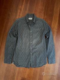 Mango Camicia fresca pois Grigia Tg Small