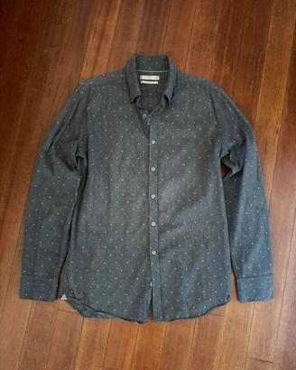 Mango Camicia fresca pois Grigia Tg Small