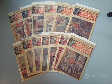 13 ALBI "LORD LISTER contro NICK CARTER" - 1934