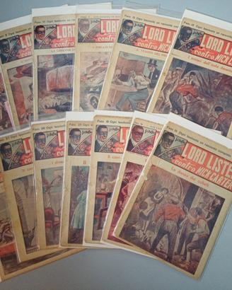 13 ALBI "LORD LISTER contro NICK CARTER" - 1934