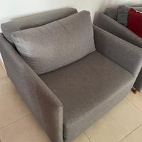 poltrona letto Jysk praticamenta nuova
