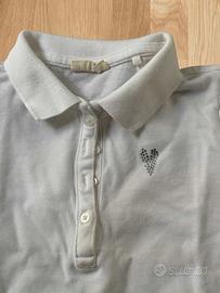 Polo bambina OVS taglia 7-8 anni bianca