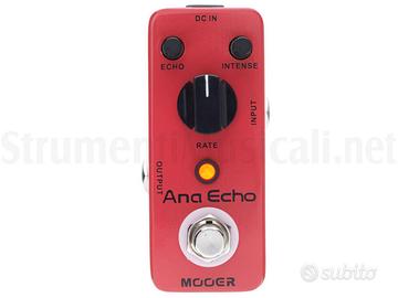 Pedale MOOER Ana Echo - Analog Delay