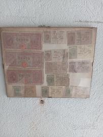 vecchi soldi di carta