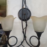 applique da parete in ferro battuto 