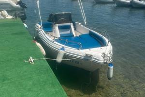 barca 5,20 MT + motore 40 CV con docum. originali 