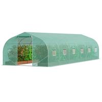 Serra per Piante Tunnel Telaio Zincato 900x300x200