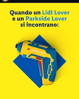 Avvitarore Lidl x Parkside Edizione Limitata