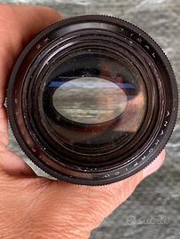 Vecchio obiettivo anamorfico