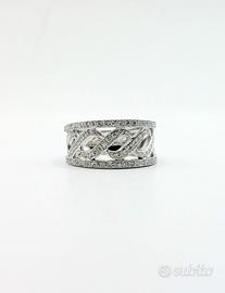 Anello oro 18 kt e diamanti ct. 0.80 Chimento