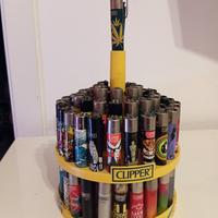 Clipper accendini collezione con espositore 