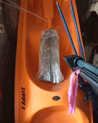 Kayak con pagaia