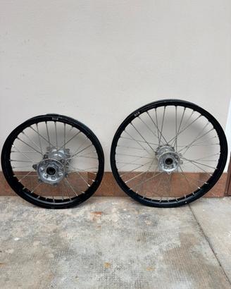 Ruote complete Honda crf 18/21