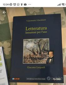 letteratura istruzioni per l'uso Giacomo leopardi