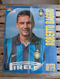 Poster Calcio 2000 Vintage - Baggio / Bierhoff