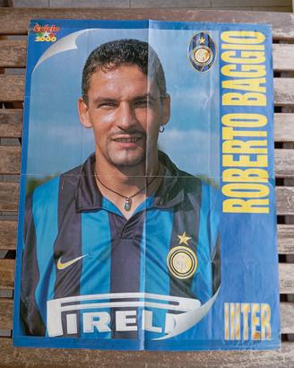 Poster Calcio 2000 Vintage - Baggio / Bierhoff