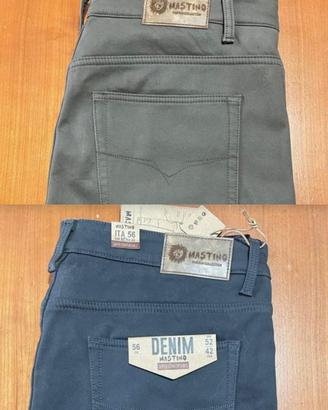 Coppia di pantaloni x uomo tg 56