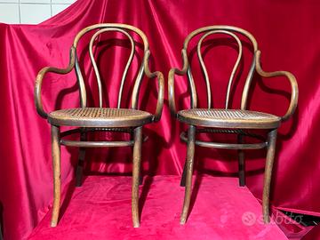 Rara Coppia sedie Thonet 1904
