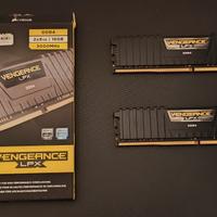 RAM CORSAIR VENEGANGE LPX 3000MHz 16gb 2x8