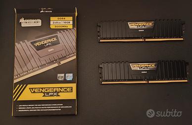 RAM CORSAIR VENEGANGE LPX 3000MHz 16gb 2x8