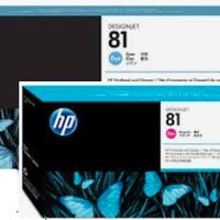 HP 81 Testina Ciano e Megenta C4951A e C4952A orig