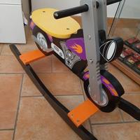 Moto a Dondolo di legno