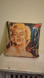 cuscino da esposizione Marilyn Monroe in pelle 