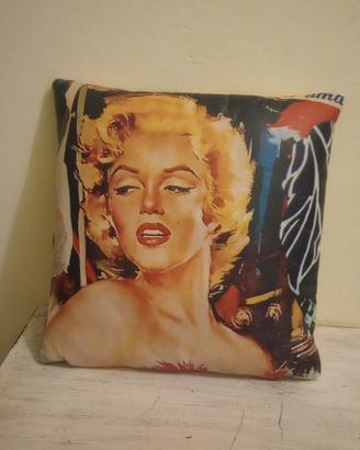 cuscino da esposizione Marilyn Monroe in pelle 