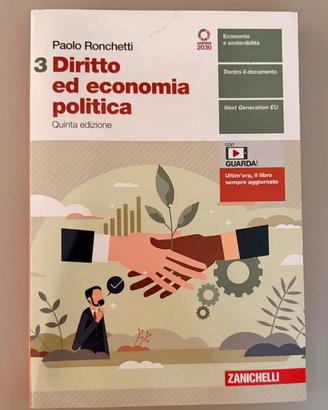 diritto ed economia politica 3 come Nuovo 