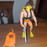 Big Jim diving