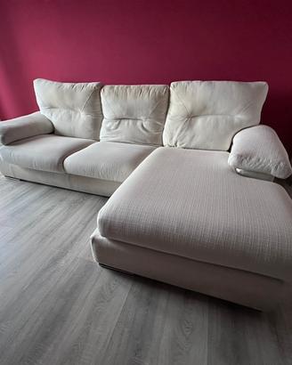 Divano 3 posti con chaise longue