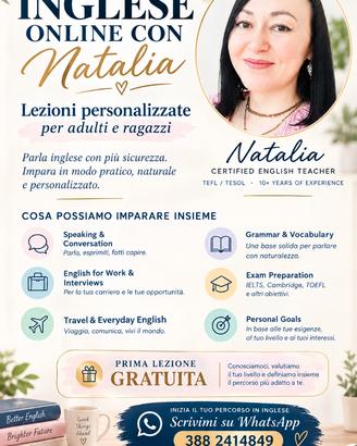 Parlare inglese senza panico? Yes, you can