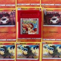 Pokemon red gameboy Game Boy color GBA USA