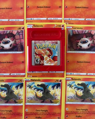 Pokemon red gameboy Game Boy color GBA USA