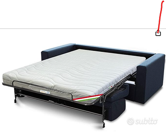 Materasso Kiby per divano letto -  160 x 190 x 12