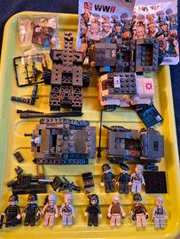 Lot_56 Tipo lego veicoli e figure