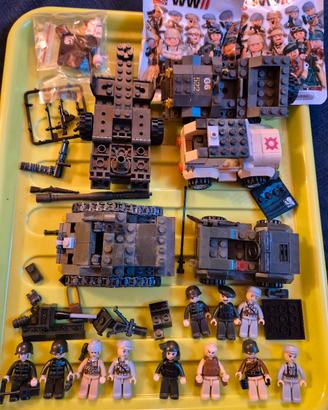 Lot_56 Tipo lego veicoli e figure