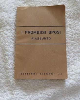 I PROMESSI SPOSI - Riassunto Bignami