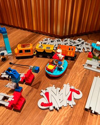 LEGO Duplo 10875 Il grande treno merci RARO