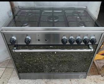 Macchina del gas 90cm lagermania acciaio inox