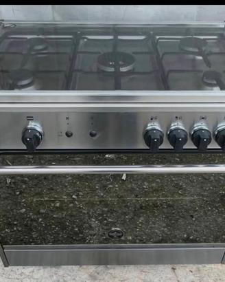 Macchina del gas 90cm lagermania acciaio inox