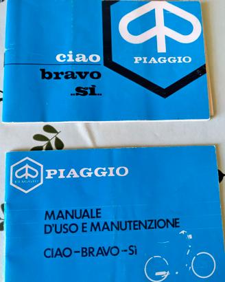 Libretti manutenzione/uso Piaggio sì