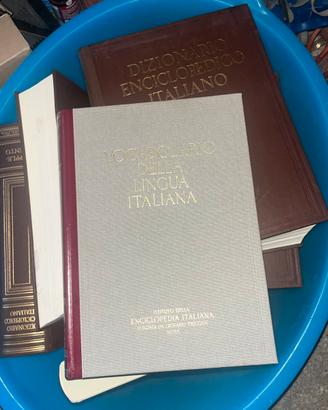 1xVocabolario+9xDizionari Enciclopedia Treccani