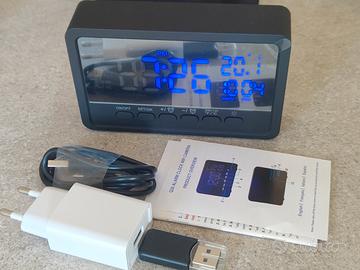 Sveglia Digitale Smart con Telecamera WiFi