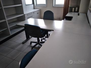 3 Scrivanie d'ufficio: tripla, doppia, normale