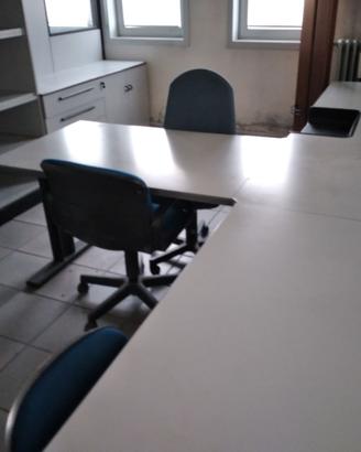 3 Scrivanie d'ufficio: tripla, doppia, normale