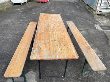 SET BIRRERIA (2 PANCHE + 1 TAVOLO)